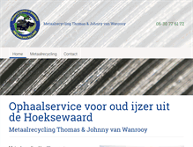 Tablet Screenshot of oudijzerenmetaalhandel.nl